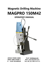 Jepson MAGPRO 150M42 Operator's Manual