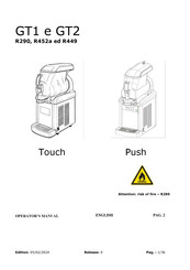Electrolux Touch GT1 Operator's Manual