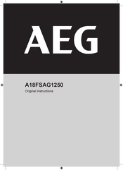 AEG 0379989 Original Instructions Manual