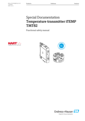 Endress+Hauser iTEMP TMT82 HART 7 Special Documentation