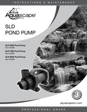 AquaScape 45067 Instruction And Maintenance