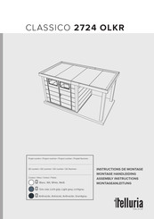 telluria CLASSICO 2724 Assembly Instructions Manual