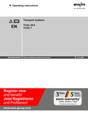 EWM Trolly 35-6 Operating Instructions Manual