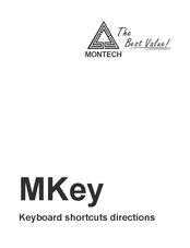 Montech MKey105 Manual