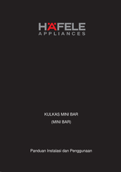 Häfele DENALI 538.11.500 Installation And User Manual