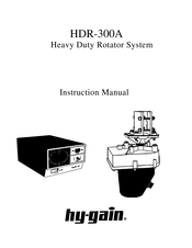 Hy-Gain HDR-300A Instruction Manual