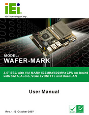 IEI Technology WAFER-MARK User Manual