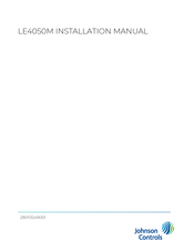 Johnson Controls LE4050M Installation Manual