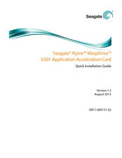 Seagate NWD-BFH8-1600 Quick Installation Manual