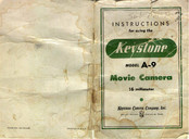 Keystone A-9 Instructions Manual