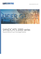 Westermo SANDCATS-2000 Series User Manual