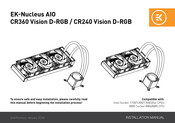 EK Nucleus AIO CR360 Vision D-RGB Installation Manual
