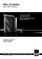 Rittal 4000.485 Assembly Instructions Manual