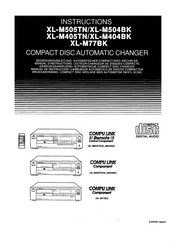 JVC XL-M404BK Instructions Manual