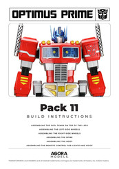 Agora Models OPTIMUS PRIME Pack 11 Build Instructions
