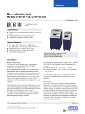 WIKA CTB9100 series Datasheet
