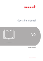 Memmert VO49 Operating Manual