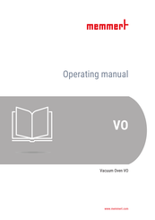 Memmert VO101 Operating Manual