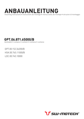 SW-Motech GPT.06.871.65000/B Mounting Instructions