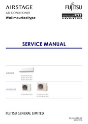 Fujitsu AIRSTAGE AOEH14KHCBN Service Manual