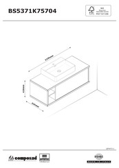 composad BS5371K75704 Manual