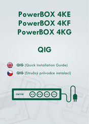 Netio PowerBOX 4KE Quick Installation Manual
