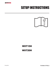 Wallenstein WXT15H Setup Instructions