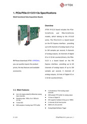 JYTEK PCIe-5113 Manual