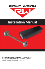 Right Weigh 218-SK Installation Manual