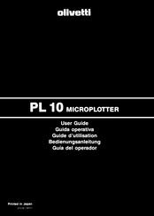 Olivetti PL 10 User Manual