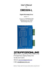 StepperOnline DM556N-L User Manual