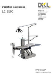 DKL L2-SUC Operating Instructions Manual