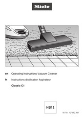 Miele SB Series Operating Instructions Manual