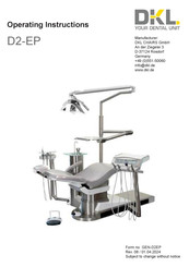 DKL D2-EP Operating Instructions Manual