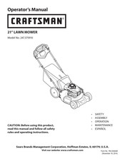Craftsman 247.375910 Operator's Manual