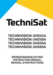 TechniSat TECHNIVISION UHD43A Instruction Manual