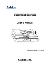 Avision DT-2301B User Manual