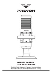 PREYON OSPREY SCREAM Operating Manual