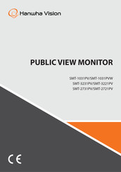 Hanwha Vision SMT-3231PV Manual