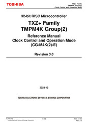 Toshiba TXZ+ TMPM4KNFDADFG Reference Manual