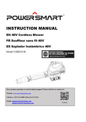 Power smart DB2201B Instruction Manual