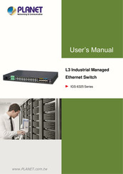 Planet Networking & Communication IGS-6325 Series User Manual