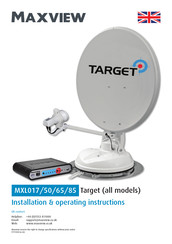Maxview Target MXL017 Installation & Operating Instructions Manual