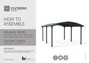 Palram CANOPIA ARCADIA 12x35 / 3.6x11 How To Assemble