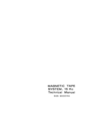 SDS 15 Kc Technical Manual