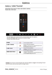 Paul Agnew Ilektro 1250 Tunnel Operating Instructions
