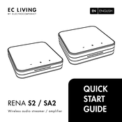 ELECTROCOMPANIET EC LIVING RENA S2 Quick Start Manual