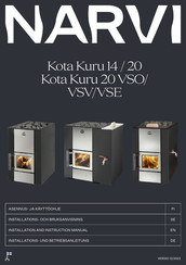NARVI Kota Kuru 20 VSO Installation And Instruction Manual