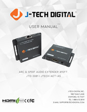 J-Tech Digital JTECH-AET-AS User Manual