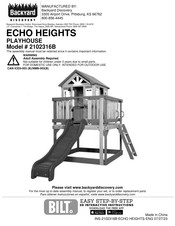 Backyard Discovery ECHO HEIGHTS PLAYHOUSE Manual